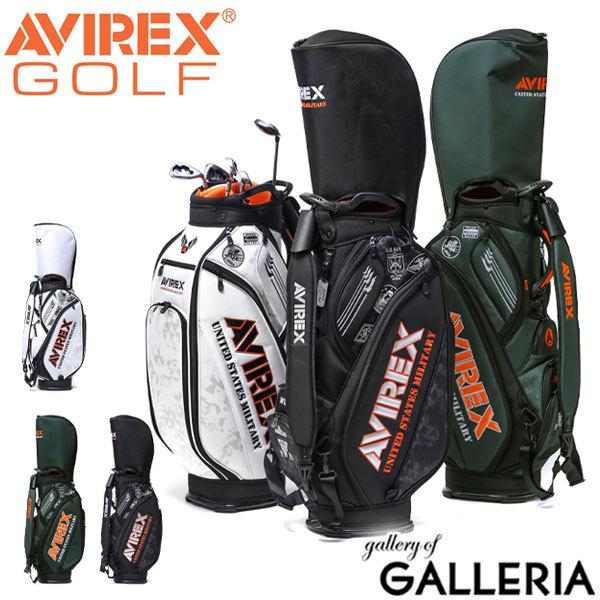 美しい アヴィレックスゴルフ キャディバッグ Avirex Golf ゴルフバッグ カート フード 9型 46インチ対応 5分割 ショルダー メンズ Avxba1 2bc 柔らかい Www Ladislexia Net