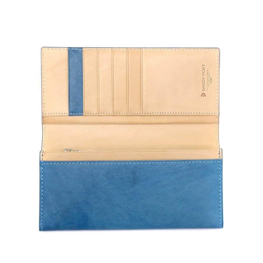 最大51%★6/4限定 バギーポート 財布 BAGGY PORT 長財布 二つ折り 藍染めレザー KOI ZYS-090 メンズ レディースの画像