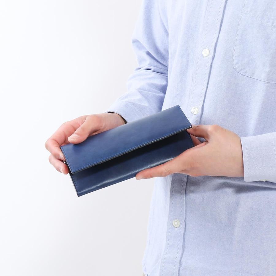 最大51%★6/4限定 バギーポート 財布 BAGGY PORT 長財布 二つ折り 藍染めレザー KOI ZYS-090 メンズ レディースの画像