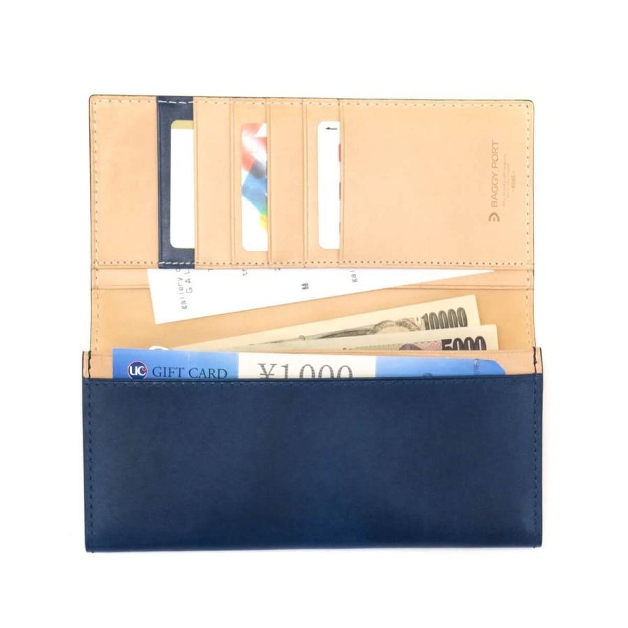 最大51%★6/4限定 バギーポート 財布 BAGGY PORT 長財布 二つ折り 藍染めレザー KOI ZYS-090 メンズ レディースの画像