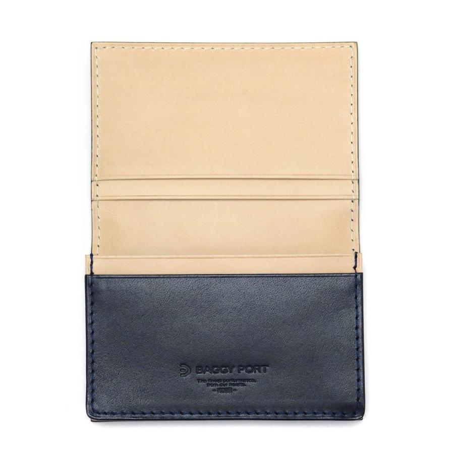 最大42%★4/24限定 バギーポート カードケース BAGGY PORT 名刺入れ 藍染めレザー KOI ZYS-094 メンズ レディース