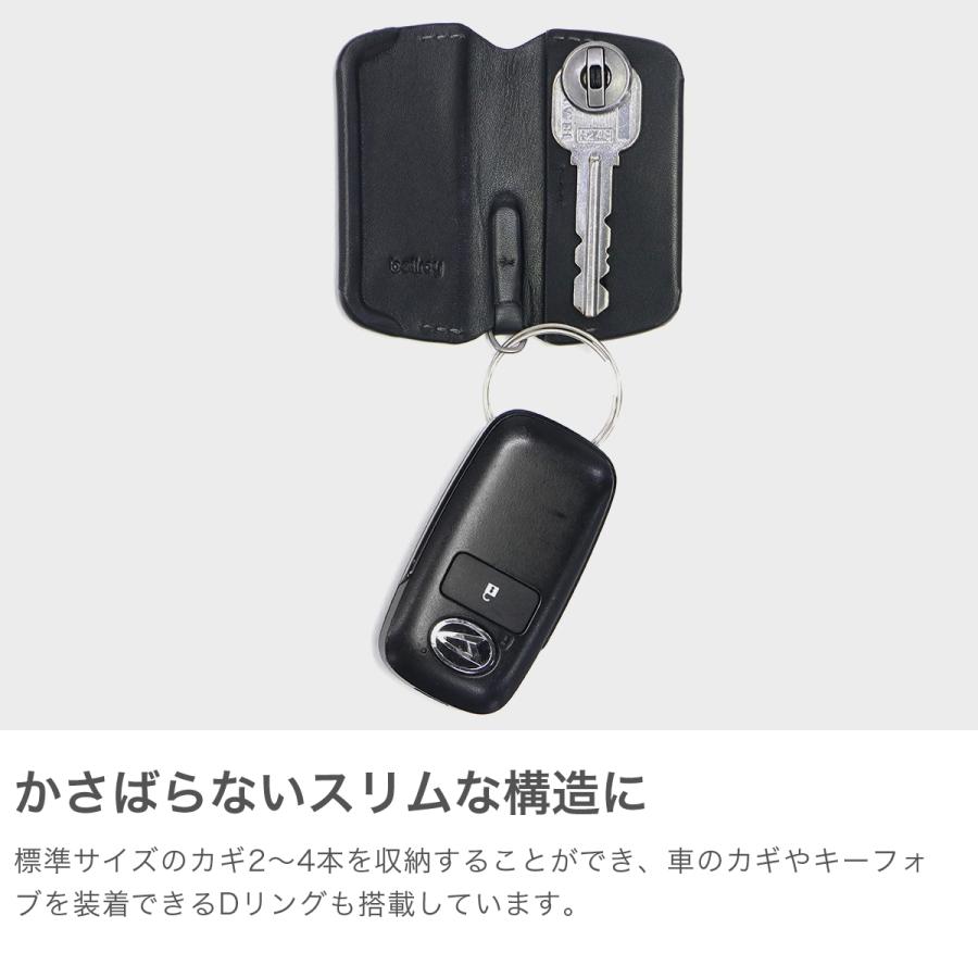 最大51%★5/3限定 正規品3年保証 ベルロイ キーケース メンズ レディース 革 Bellroy 可愛い ブランド 本革 コンパクト おしゃれ 鍵入れ スマートキー EKCE_8