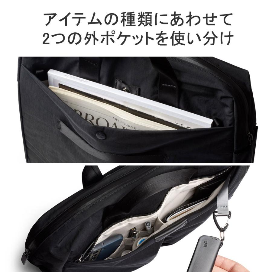 最大50%★5/25限定 正規品6年保証 ベルロイ ブリーフケース メンズ レディース ナイロン 薄型 大容量 B4 A4 Bellroy バッグ ビジネス 通勤 軽量 軽い BKWAの画像