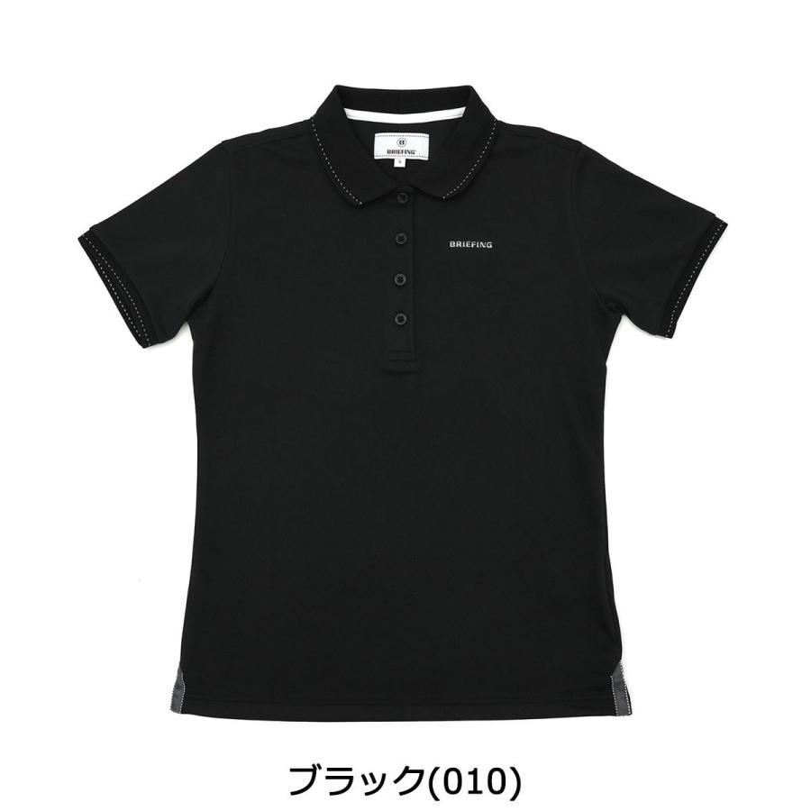 セール20％OFF 日本正規品 ブリーフィング ゴルフ ゴルフウェア BRIEFING GOLF WS COOLMAX BASIC POLO  ポロシャツ 半袖 夏 レディース BRG201W17