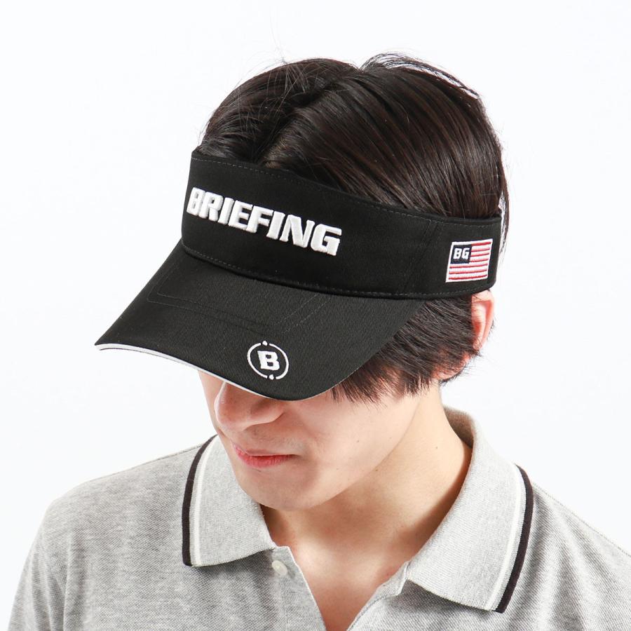 BRIEFING ブラック バイザー　ゴルフ BRIEFING GOLF（ブリーフィングゴルフ） 最大42% 5/3限定