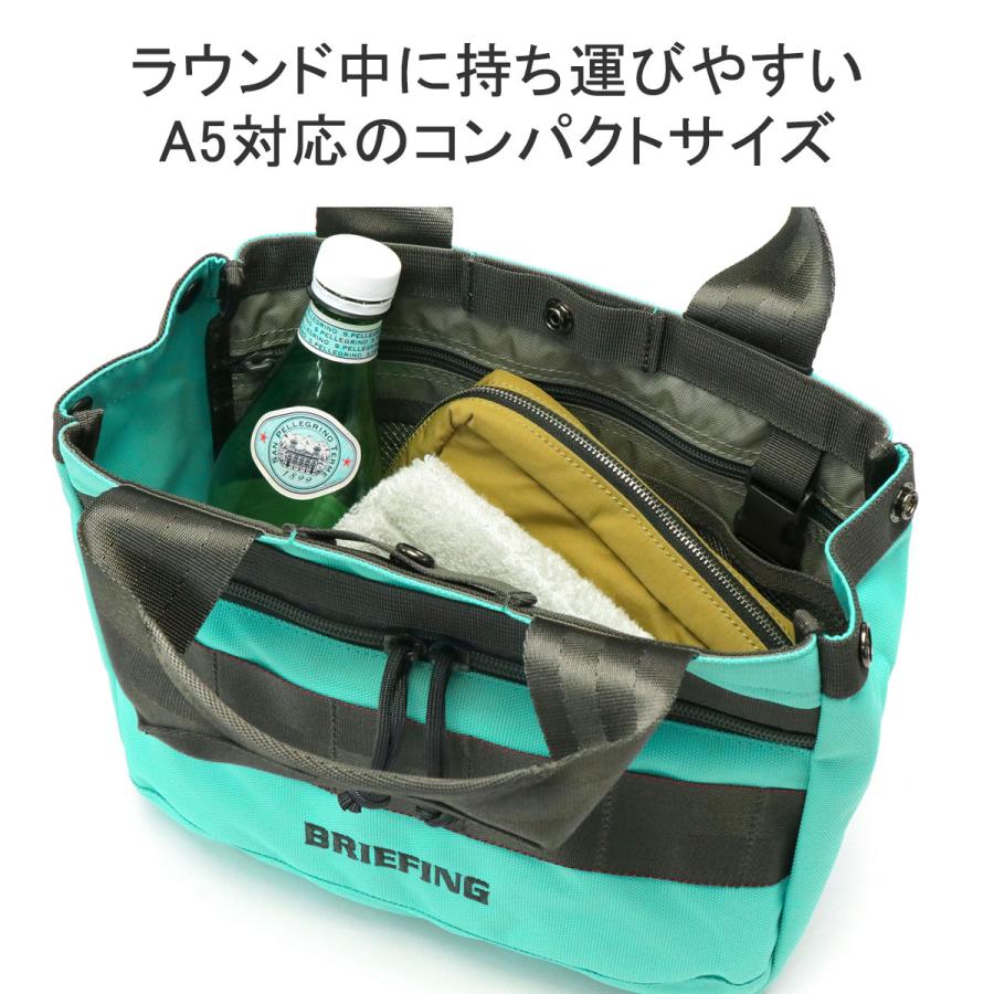 最大38%★5/23限定 日本正規品 ブリーフィング ゴルフ カートバッグ BRIEFING GOLF カートトート CRUISE COLLECTION ミニトート トート 5.2L A5 BRG231T91｜galleria-store｜09