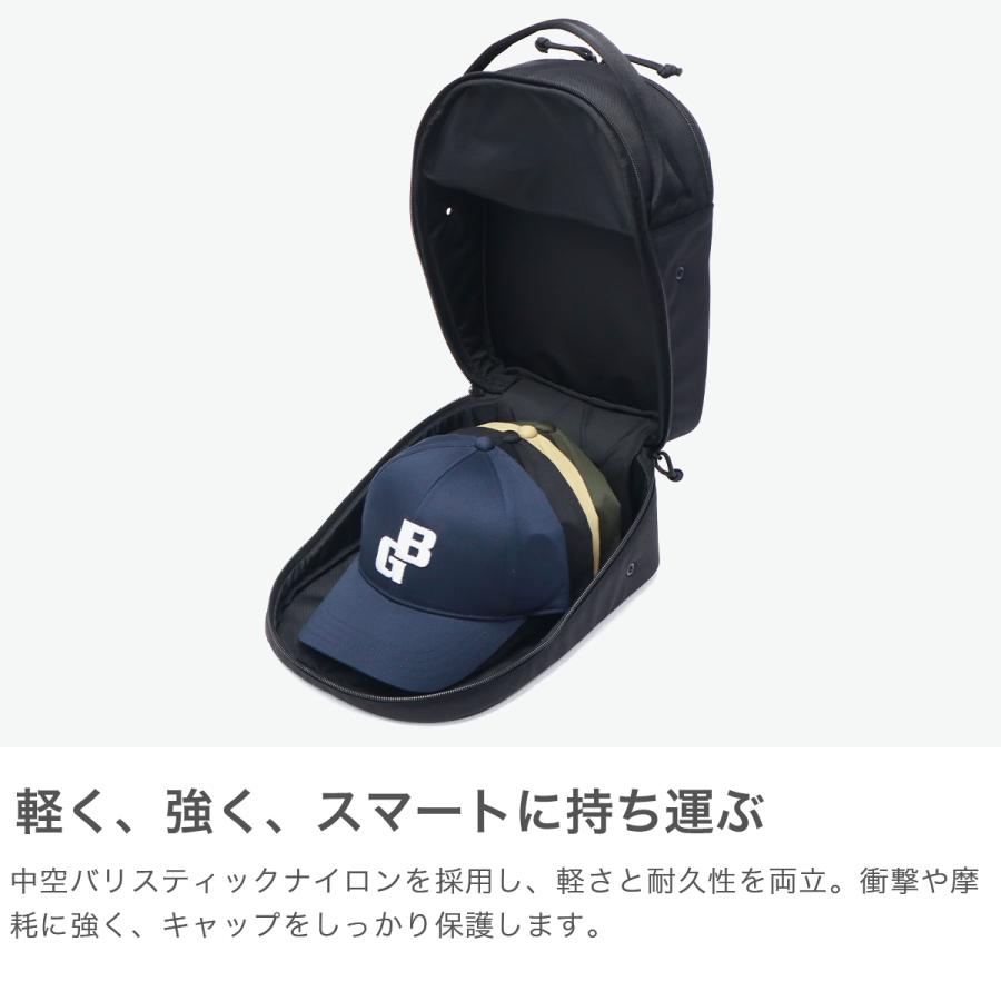 最大51%★4/22〜 日本正規品 ブリーフィング ゴルフ キャップケース キャップ 収納ケース BRIEFING GOLF PROFESSIONAL GEAR SERIES CAP CASE BAG BRG253G34 爆買の画像