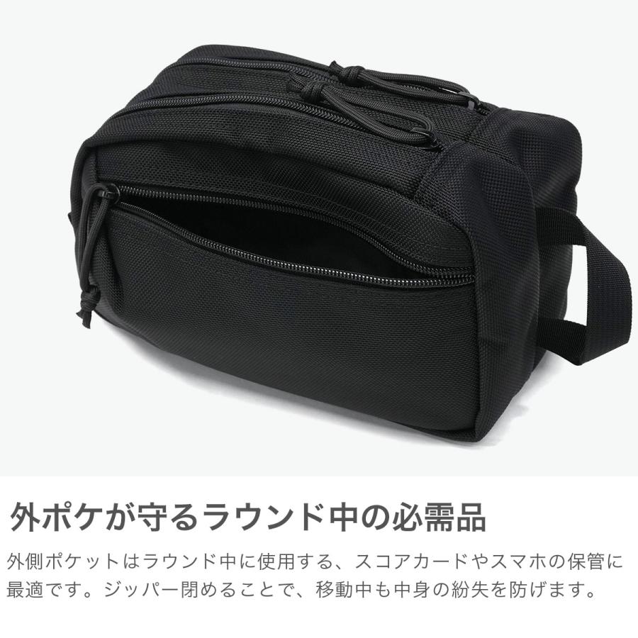 最大50%★5/5限定 日本正規品 ブリーフィング ゴルフ ゴルフポーチ ポーチ 小物入れ メンズ BRIEFING GOLF MADE IN USA US DOUBLE LAYER POUCH BRG253G64_5