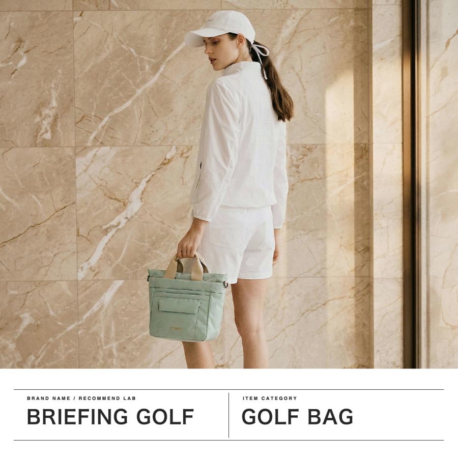 最大51%★土日限定 日本正規品 ブリーフィング ゴルフ トートバッグ レディース BRIEFING GOLF 2WAY 軽量 B5 撥水 NC SERIES SQUARE CART TOTE BRG261T05_3
