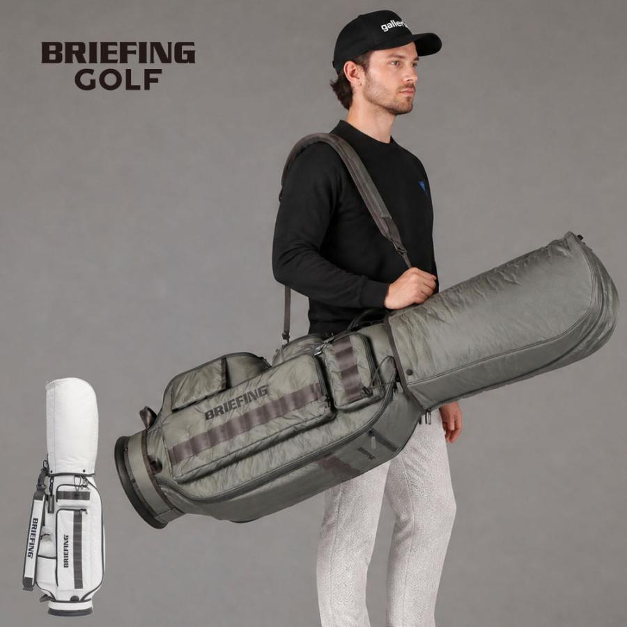 BRIEFING キャディバッグ 美品 BRIEFING GOLF（ブリーフィングゴルフ） 最大49%☆9/9限定 日本正規品