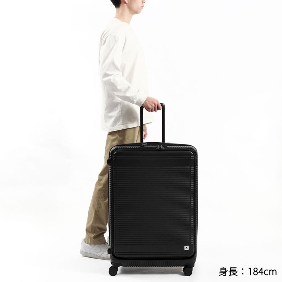 特典付 正規品1年保証 バーマス スーツケース 大型 フロントオープン BERMAS キャリーケース EURO CITY2 フロントオープンファスナー108L 72c 60298 爆買_4