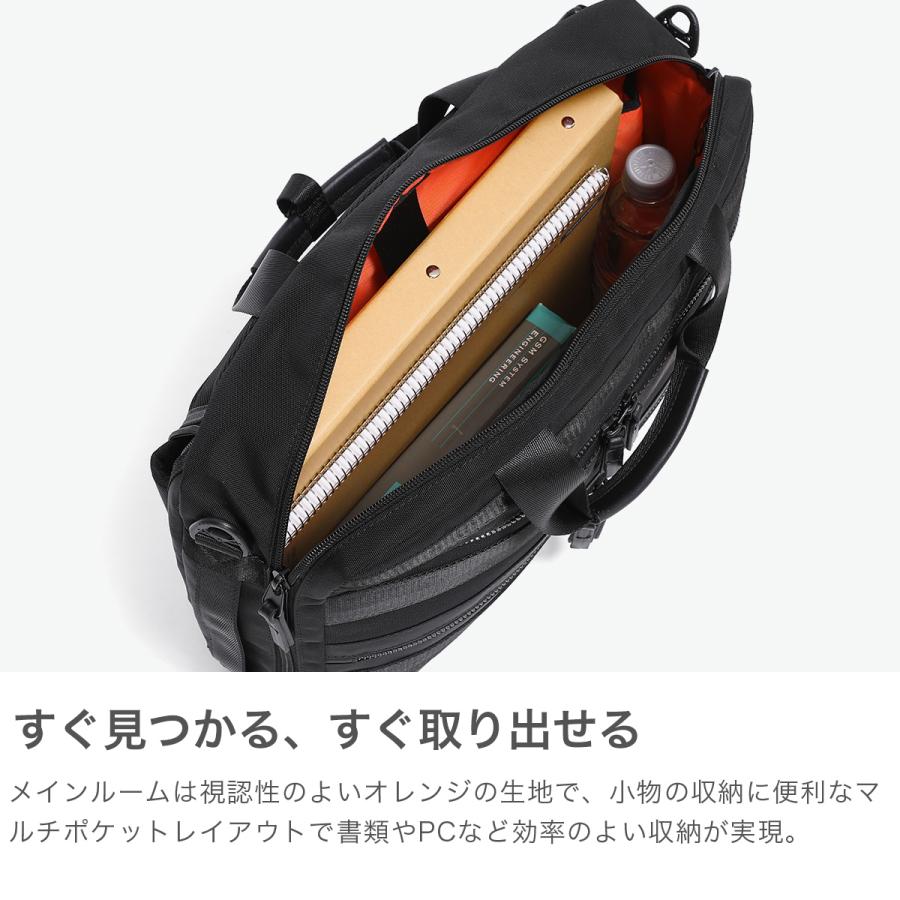 最大42%★5/24限定 正規品1年保証 バーマス ビジネスバッグ メンズ レディース 3WAY ブリーフケース BERMAS ブランド 肩掛け A4 B4 撥水 PC BAUER BS 60683の画像
