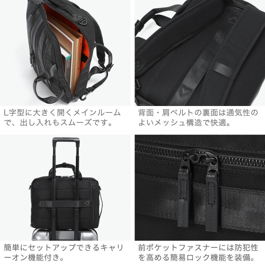 最大42%★5/24限定 正規品1年保証 バーマス ビジネスバッグ メンズ レディース 3WAY ブリーフケース BERMAS ブランド 肩掛け A4 B4 撥水 PC BAUER BS 60683の画像