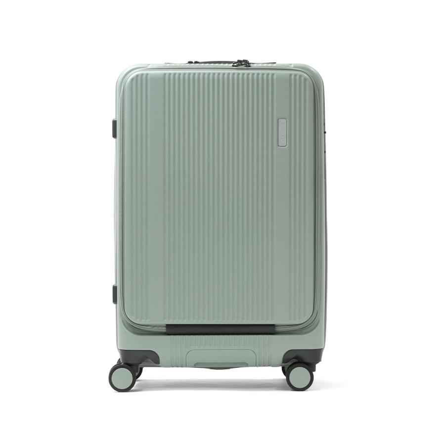最大42%★4/23迄 特典付 正規品1年保証 バーマス スーツケース フロントオープン BERMAS 5〜6泊 53L 56cm TRAVEL SMART フロントオープンファスナー 60551 爆買の画像
