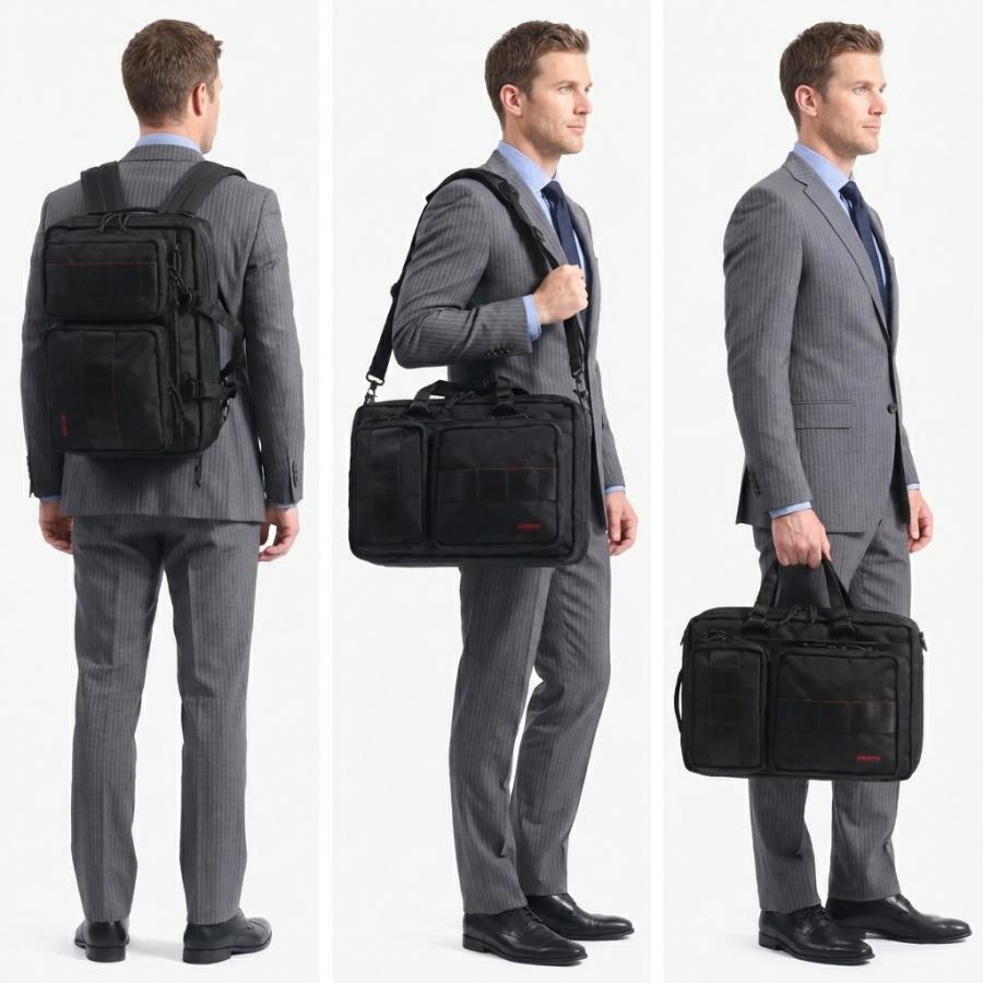 【美品】BRIEFING NEO TRINITY LINER 3WAY NEO TRINITY LINER 3 Way Ballistic Nylon Briefcase - BRIEFING
