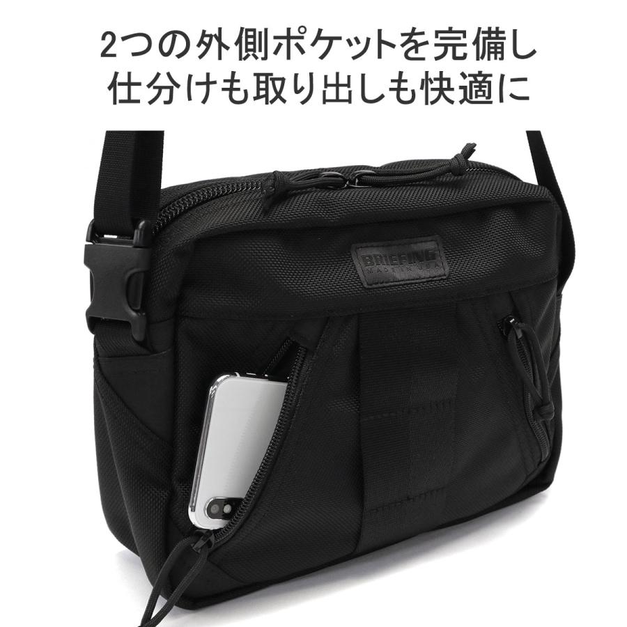 最大58%★6/1迄 日本正規品 ブリーフィング ショルダーバッグ メンズ レディース BRIEFING 軽量 A5 アメリカ製 DELTA STANDARD SLASHER MINI SQD BRA231L36の画像