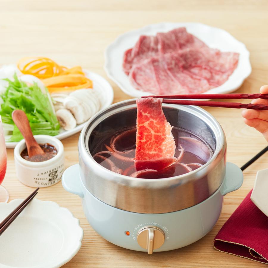 ♡BRUNO ブルーノ グリルポット 　新品未使用♡ BRUNO（ブルーノ） 選べる特典 正規品1年保証 グリルポット 電気鍋 2人