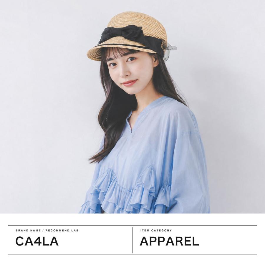 CA4LA キャスケット　麦わら帽子 CA4LA（カシラ） 最大51%☆7/6迄 キャスケット 帽子 レディース 麦わら