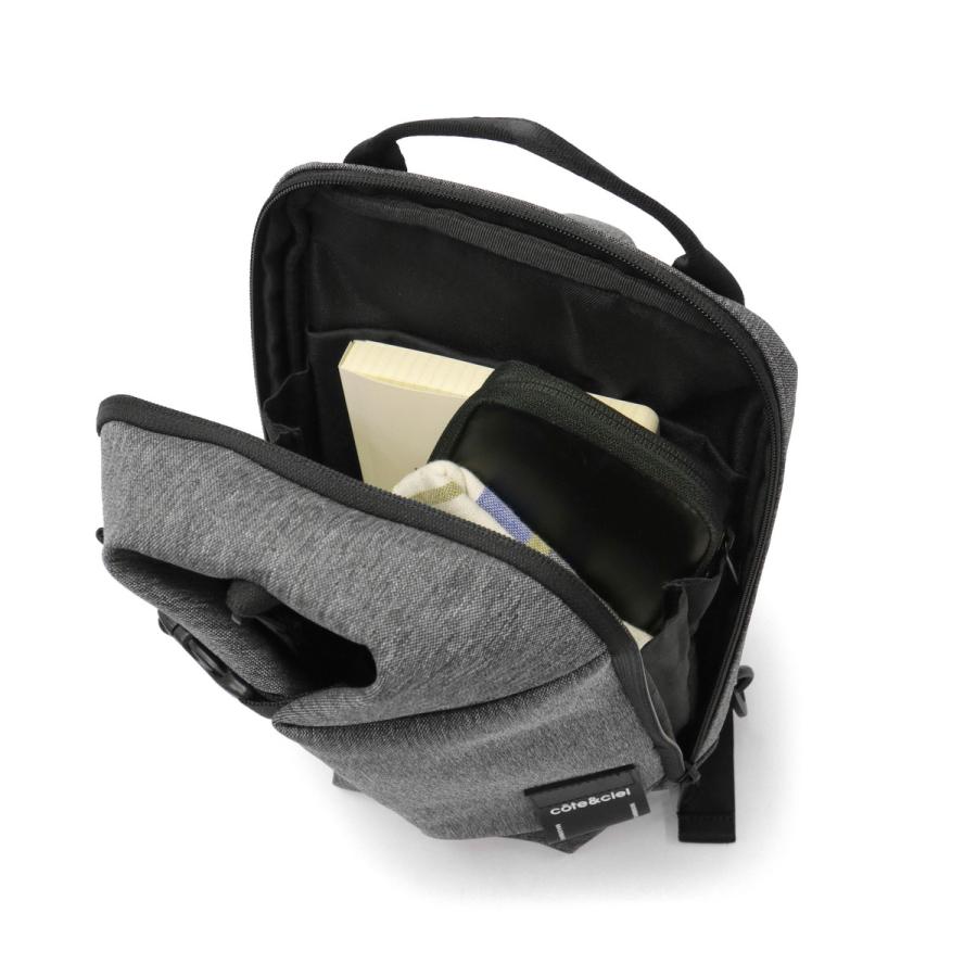 バッグ cote&ciel Riss Coated Canvas Black côte&ciel Official