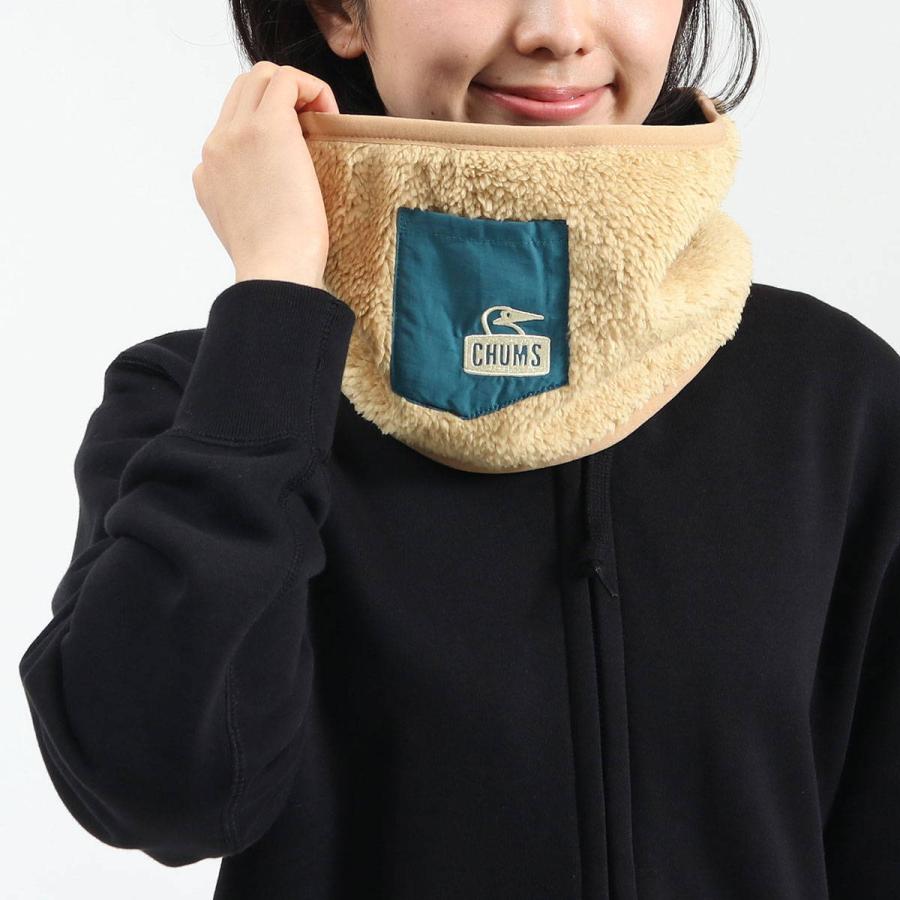 倍倍+10%★11/30迄 【メール便】日本正規品 チャムス ネックウォーマー CHUMS BONDING ボンディングフリースネックウォーマー メンズ レディース CH09-1217|galleria-store|03