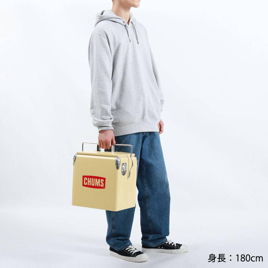 スチールクーラー チャムス クーラー ボックス 限定 CHUMS - チャムス