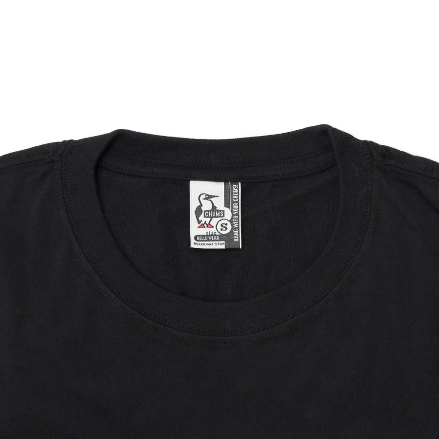 チャムスステッカー付 日本正規品 チャムス Tシャツ メンズ レディース 半袖 CHUMS ブランド おしゃれ かわいい 大きめ コットン 綿 ロゴ ブービー CH01-2360｜galleria-store｜15