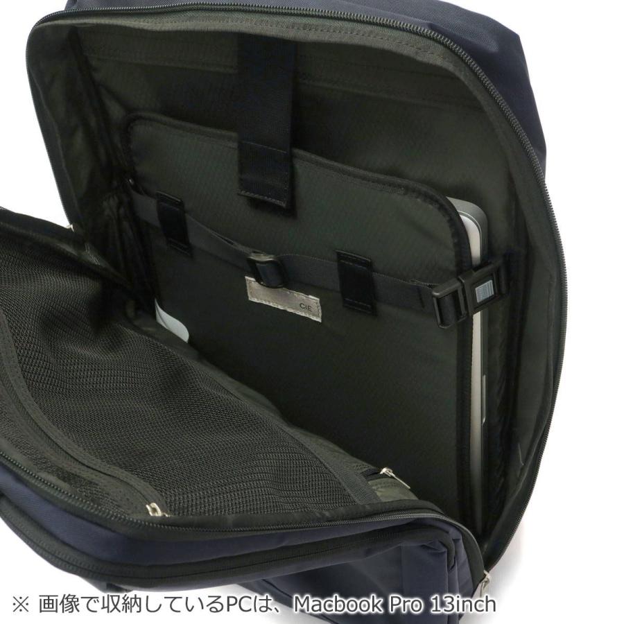 CIE リュック シー VARIOUS 2WAYBACKPACK - L ヴァリアス 2WAY リュックサック 通学 通勤 2層 B4 大容量 PC収納 バックパック メンズ レディース 撥水 021808｜galleria-store｜24