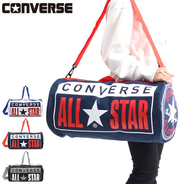 90sCONVERSE ALL STAR ボストンバッグ バーガンディ デカロゴ CONVERSE（コンバース） ボストンバック バッグ ドラムバッグ 2WAY