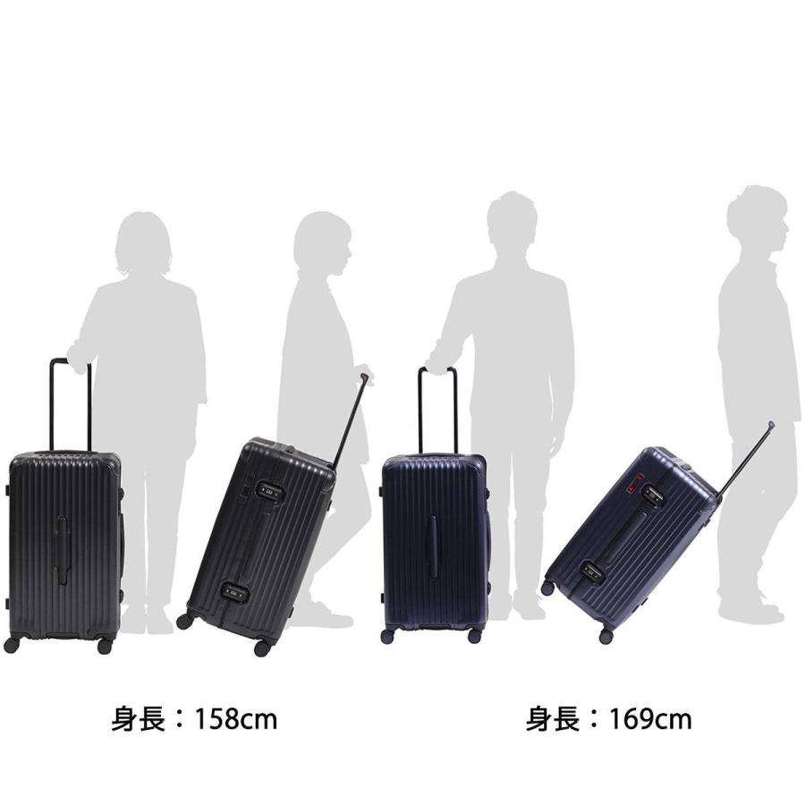 最大51%★6/8迄 特典付 正規品2年保証 カーゴ スーツケース CARGO Lサイズ キャリーケース AiR SPORTS エアースポーツ 78L トリオ TRIO ハード TSA CAT78SSR_13