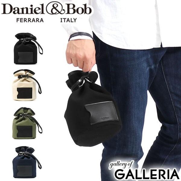 美品　Daniel&Bob 巾着バッグ　ネイビー Daniel & Bob（ダニエル アンド ボブ） 正規品1年保証 ダニエル&ボブ