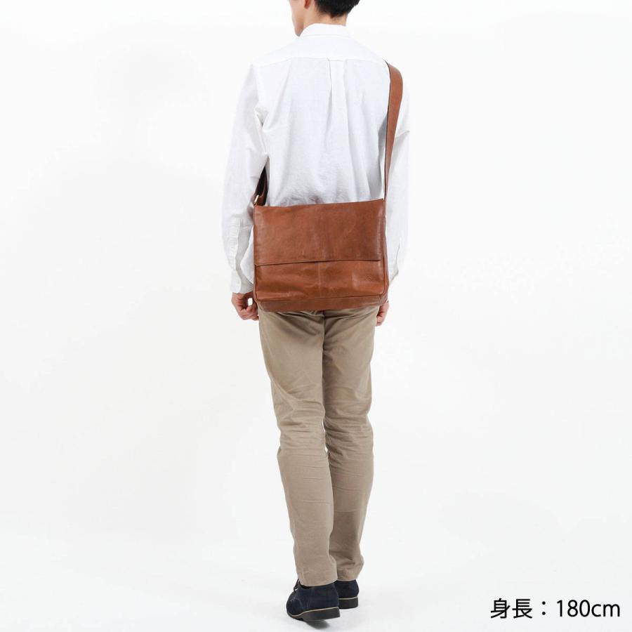 最大51%★6/4限定 ダコタブラックレーベル ショルダーバッグ Dakota BLACK LABEL ホースト ショルダー フラップ 本革 A4 薄マチ 日本製 メンズ 1620411の画像