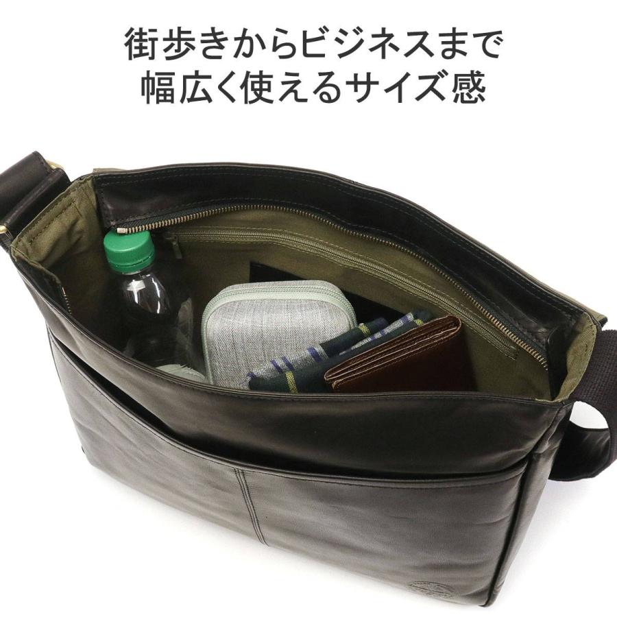 最大51%★6/4限定 ダコタブラックレーベル ショルダーバッグ Dakota BLACK LABEL ホースト ショルダー フラップ 本革 A4 薄マチ 日本製 メンズ 1620411の画像