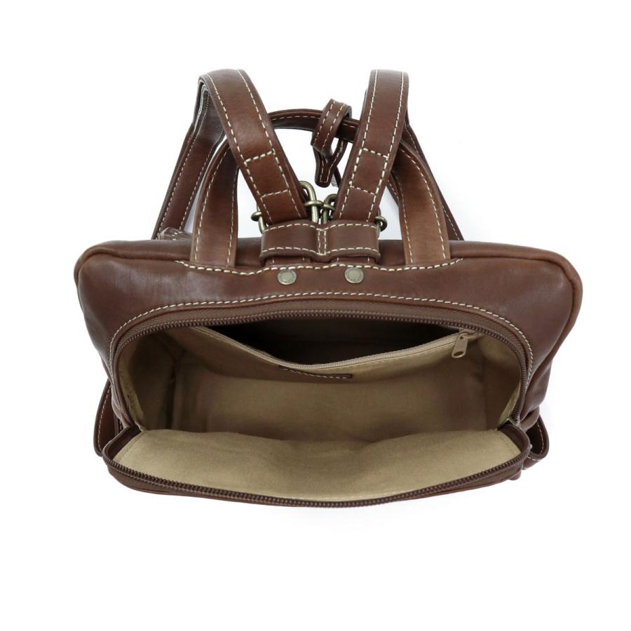 最大51%★2/11限定 ダコタ小物+選べるノベルティ付 ダコタ リュック Dakota バッグ シャーロット リュックサック A5 コンパクト 本革 大人 1034667 1033667 | Dakota | 15