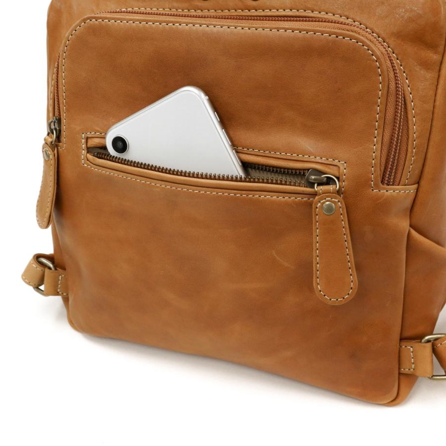 最大51%★2/11限定 ダコタ小物+選べるノベルティ付 ダコタ リュック Dakota バッグ シャーロット リュックサック A5 コンパクト 本革 大人 1034667 1033667 | Dakota | 12