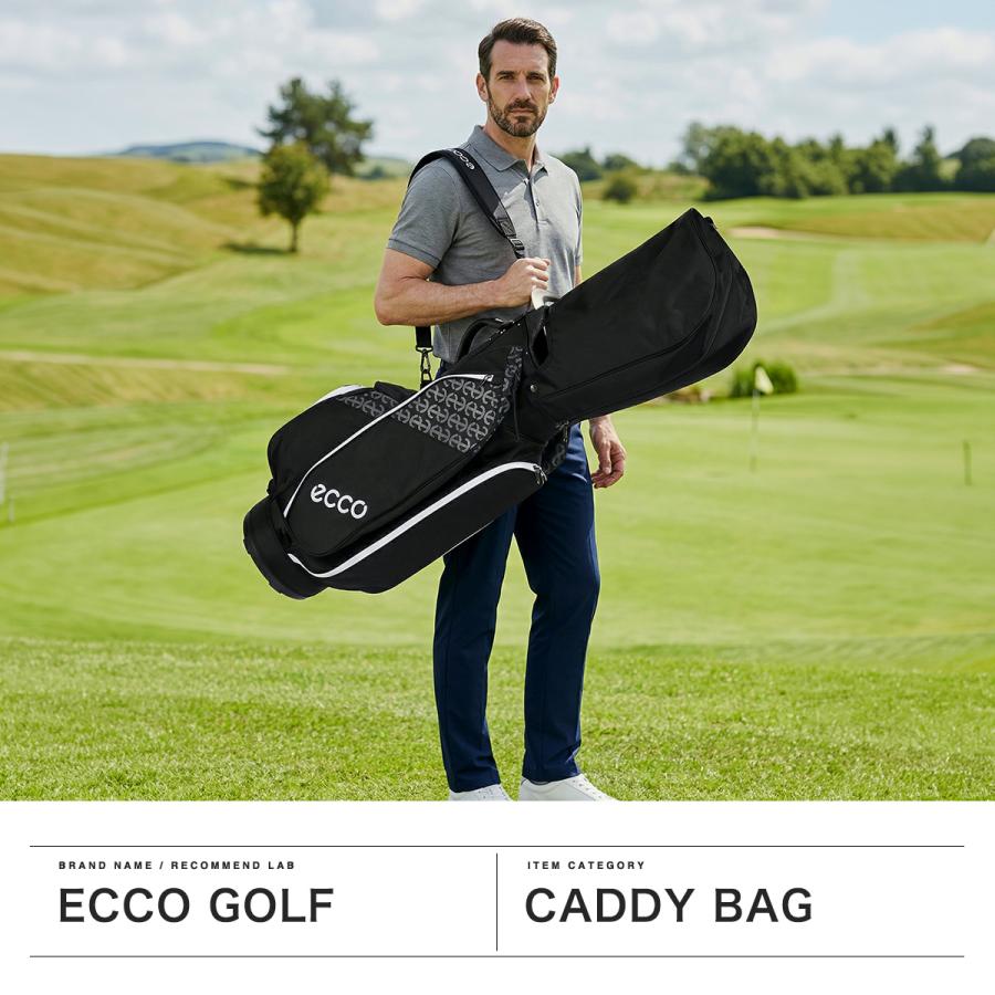 最大43%☆9/13迄 日本正規品 ECCO GOLF キャディバッグ ゴルフ メンズ