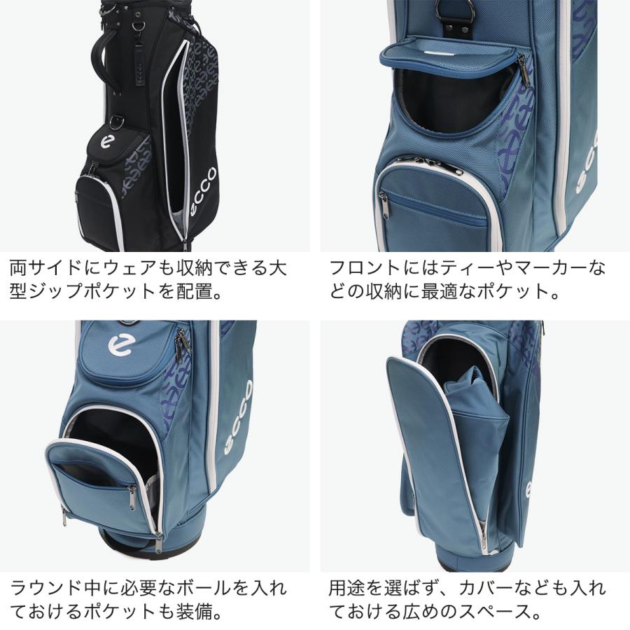 最大40%☆7/1限定 日本正規品 ECCO GOLF キャディバッグ ゴルフ メンズ