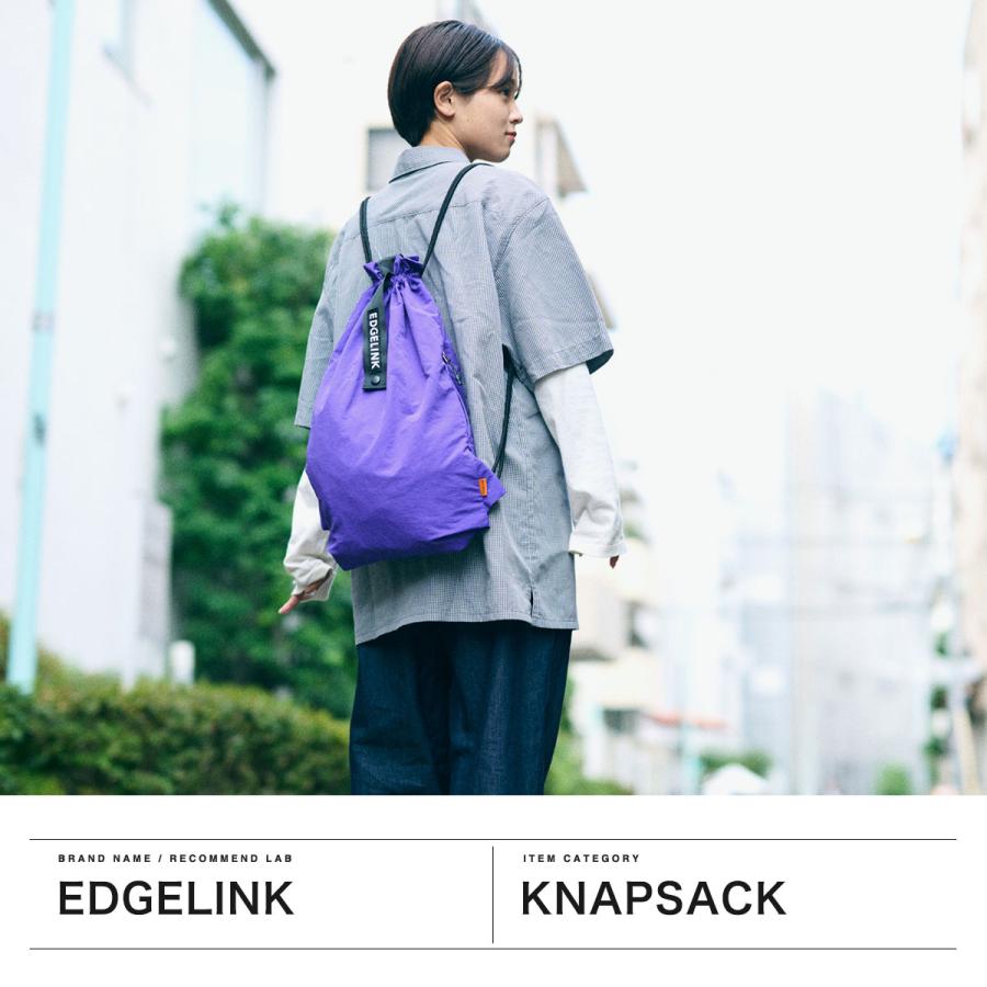 EDGELINK（エッジリンク） 最大41%☆10/7限定 ナップサック メンズ