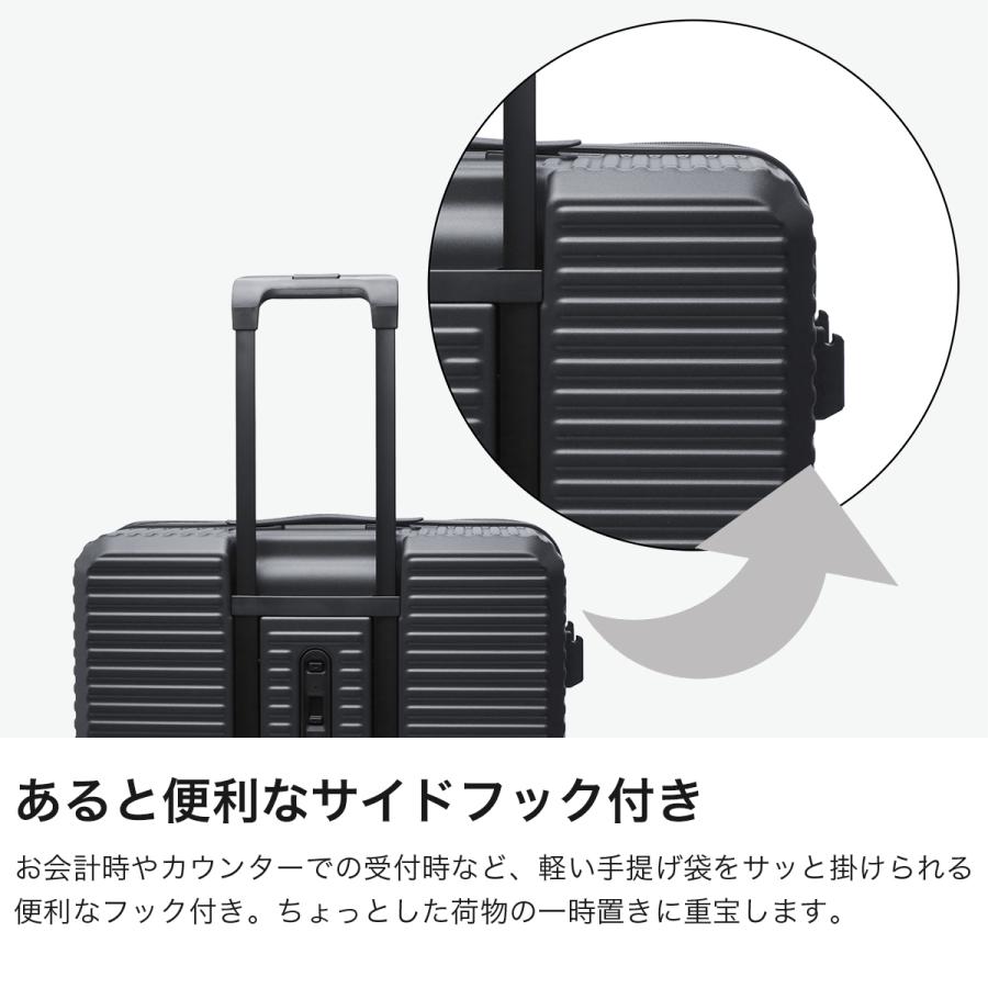 最大51%☆9/15限定 エッジリンク スーツケース フロントオープン