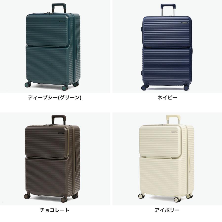 最大51%☆9/15限定 エッジリンク スーツケース フロントオープン