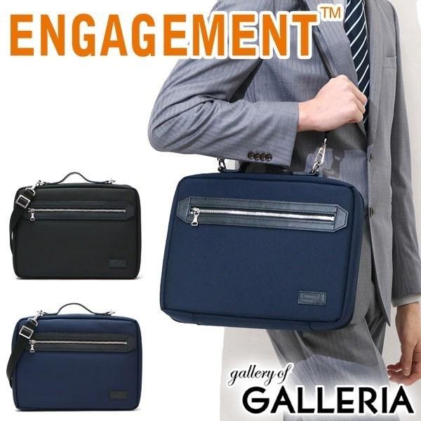 最大50%★5/5限定 正規品1年保証 ENGAGEMENT ブリーフケース エンゲージメント 2WAY ショルダー PC収納 EGBF-015 ビジネス メンズ