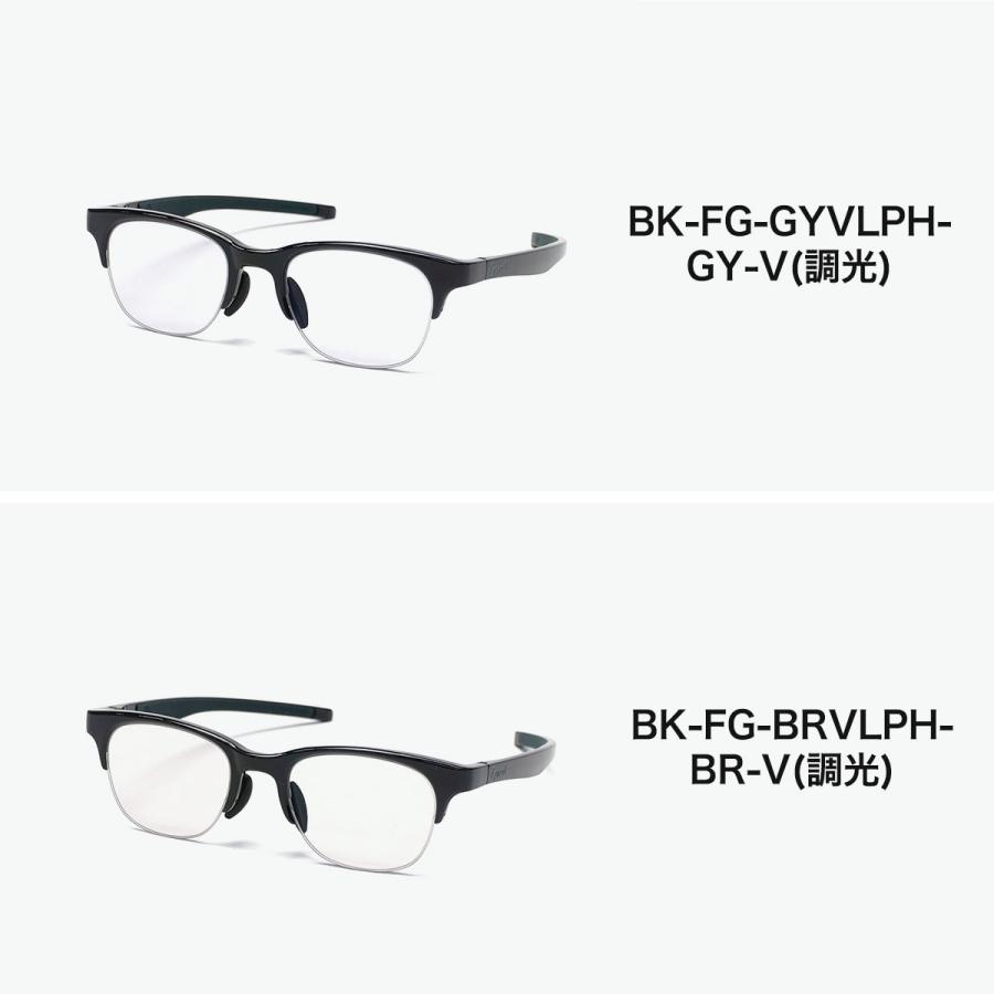 アイヴォル サングラス メンズ レディース 調光 UV Eyevol 薄い 色 調光レンズ UVカット スポーツ ゴルフ 運転 軽量 日本製 SHAW-HF(52) 爆買の画像