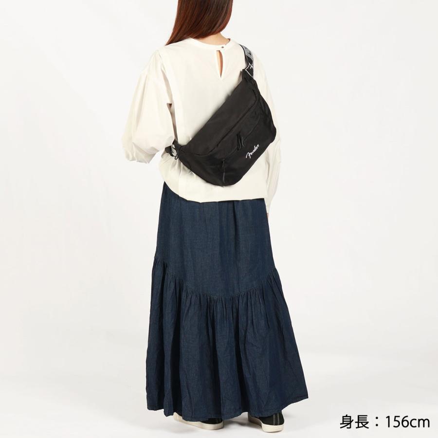 Fender　ボディーバッグ　黒　美品　使用回数極少 Fender（フェンダー） 最大42%☆5/3限定 正規取扱店 ボディバッグ