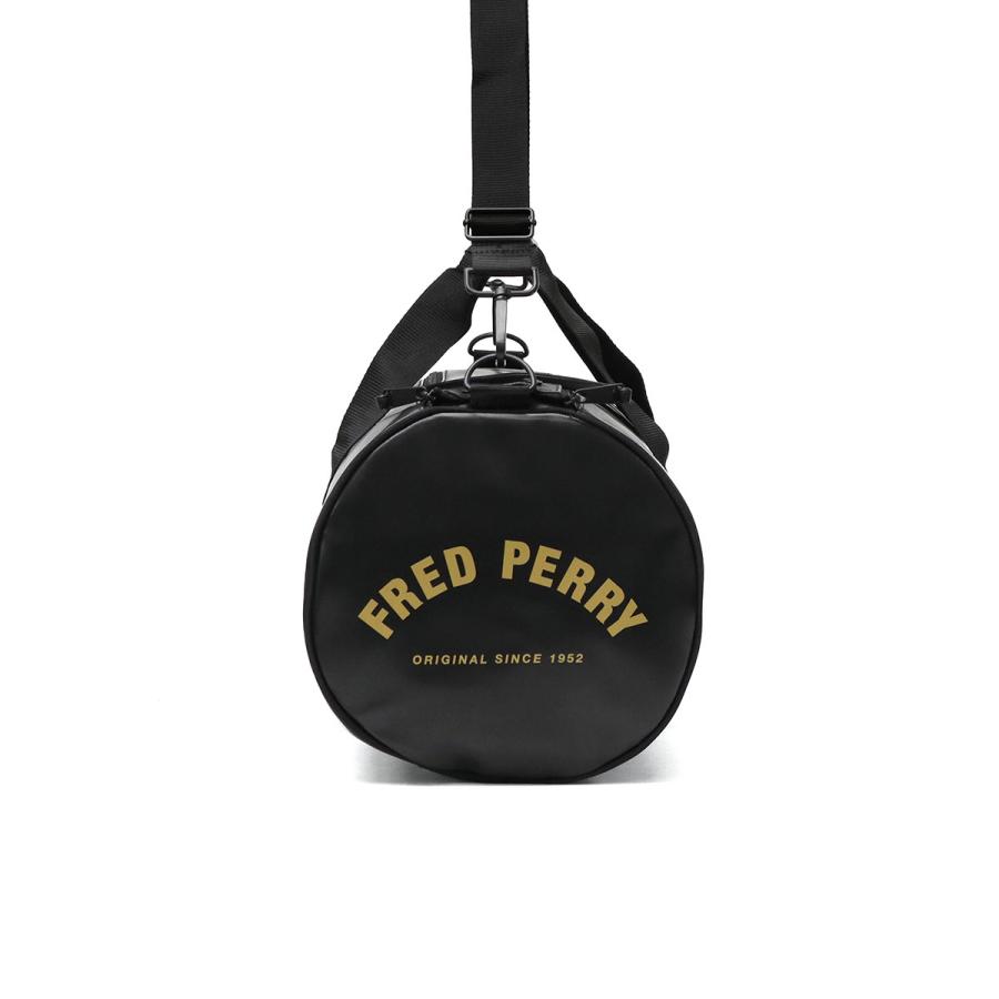最大51%★土日限定 フレッドペリー ボストンバッグ 旅行 大容量 メンズ レディース FRED PERRY 軽量 斜めがけ 2WAY 23L A4 Tonal Classic Barrel Bag L7260_14