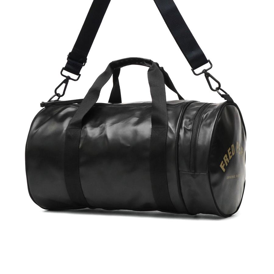 最大51%★土日限定 フレッドペリー ボストンバッグ 旅行 大容量 メンズ レディース FRED PERRY 軽量 斜めがけ 2WAY 23L A4 Tonal Classic Barrel Bag L7260_16