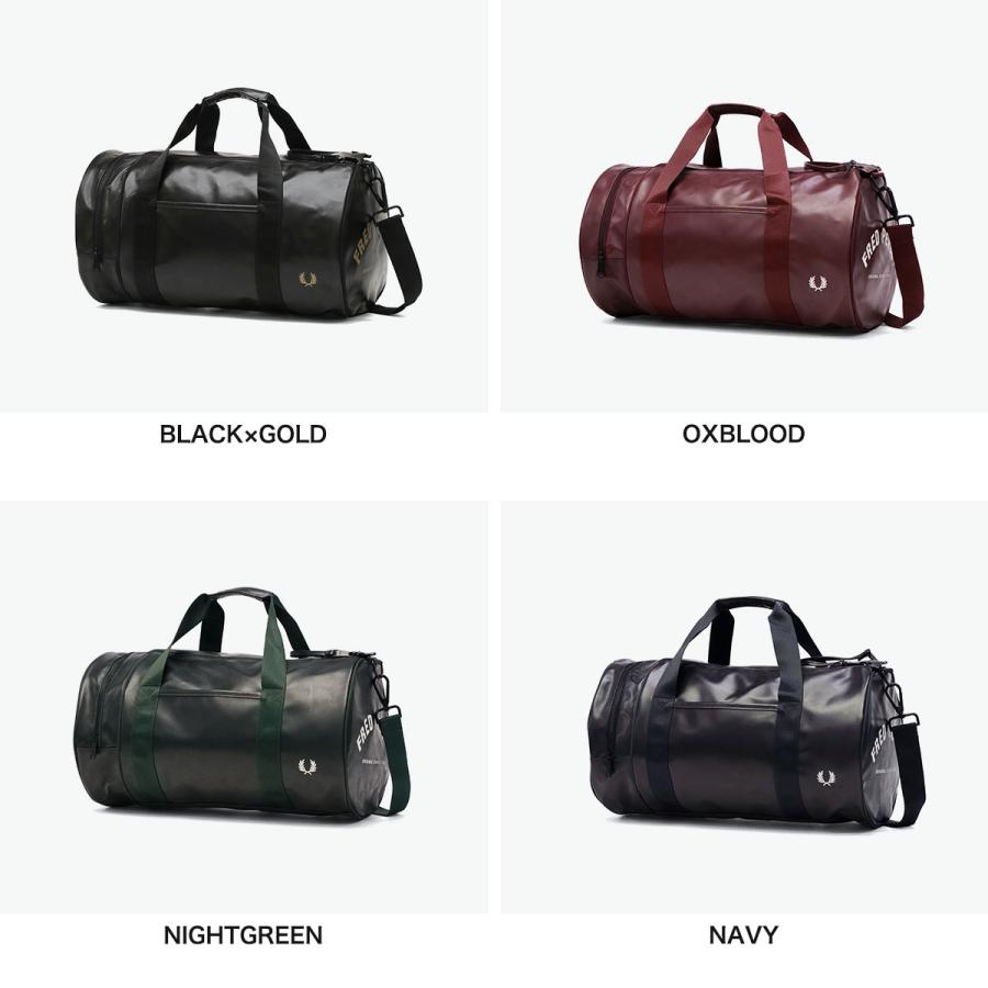 最大51%★土日限定 フレッドペリー ボストンバッグ 旅行 大容量 メンズ レディース FRED PERRY 軽量 斜めがけ 2WAY 23L A4 Tonal Classic Barrel Bag L7260_10