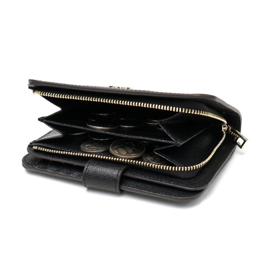 最大51%★3/8限定 フルラ 二つ折り財布 FURLA 財布 二つ折り BABYLON バビロン コンパクト財布 M 革 小さめ 小銭入れ付き シンプル レディース PCX9UNO-B30000 | BABYLON（FURLA） | 12