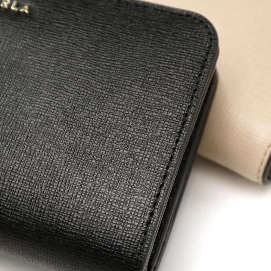 最大51%★3/8限定 フルラ 二つ折り財布 FURLA 財布 二つ折り BABYLON バビロン コンパクト財布 M 革 小さめ 小銭入れ付き シンプル レディース PCX9UNO-B30000 | BABYLON（FURLA） | 16