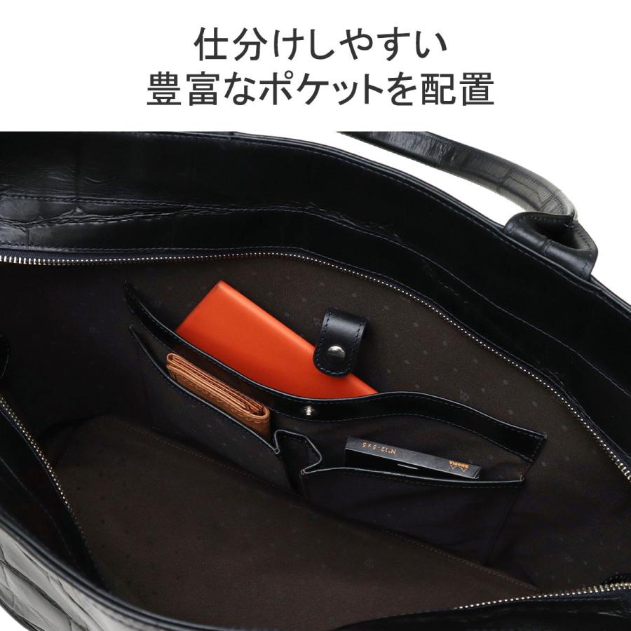 最大42%★5/27〜 正規品1年保証 ファイブウッズ トートバッグ メンズ レディース A4 B4 大きめ FIVE WOODS 通勤 ブランド 本革 ビジネス 横 サウロ 39442の画像