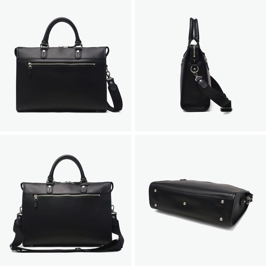 最大41%★5/25限定 正規品1年保証 ファイブウッズ ブリーフケース メンズ 小さめ 本革 ビジネス FIVE WOODS A4 日本製 2WAY PLATEAU A4ブリーフケース 39596の画像