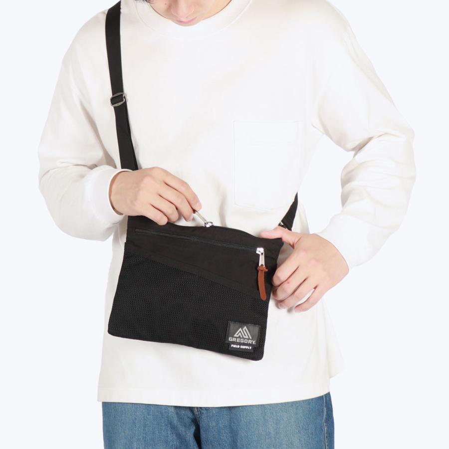 PGG◾️カートサコッシュバック◾️ブラック　ベージュ　現行品 GREGORY（グレゴリー） 最大50%☆10/15〜 日本正規品 サコッシュ